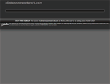 Tablet Screenshot of clintonnewsnetwork.com